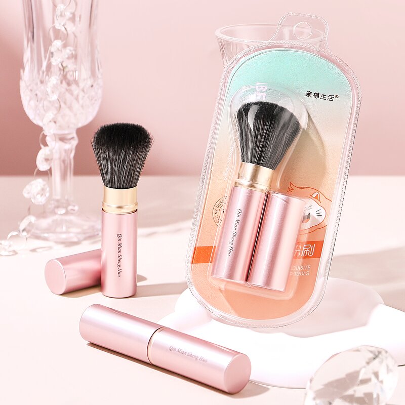 Kabuki Brush Manufacturer - Retractable Dense Synthetic Travel-Size Foundation
