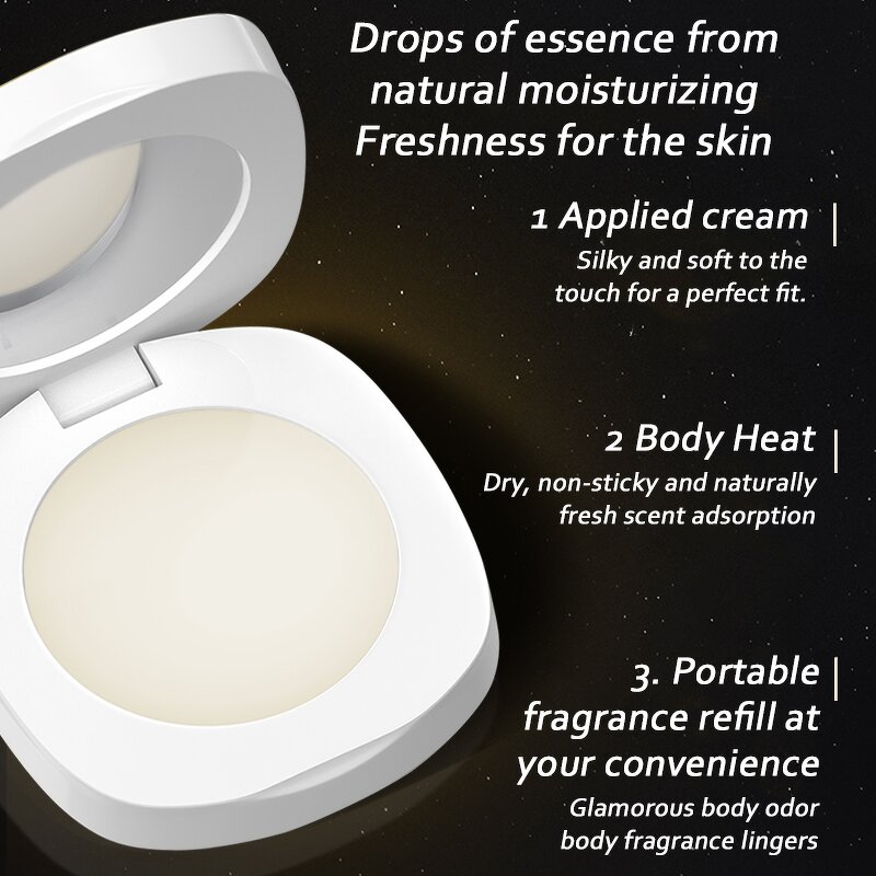 Solid Perfume Balm Manufacturer - Lucky Girl Portable 2 Scents Mild Long Lasting