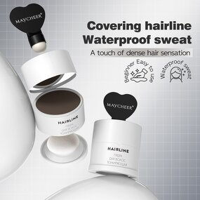 Hairline Powder Manufacturer - Maycheer Instant Cover with Mirror and Puff