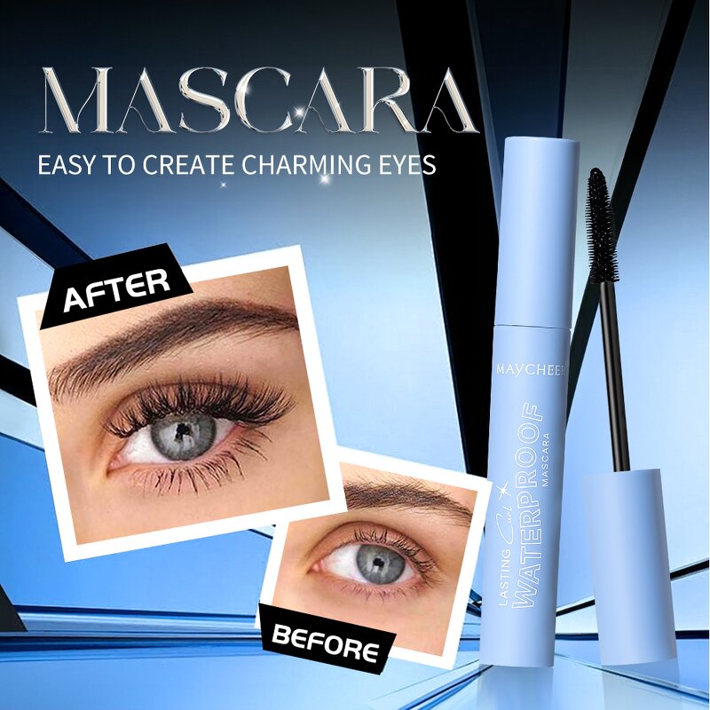 Mascara Manufacturer - Maycheer Fiber Vegan Organic Natural Curl & Thick Extension