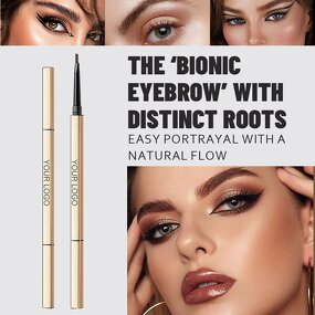Eyebrow Pencil Manufacturer - Private Label with Brush Natural Waterproof 5 Color