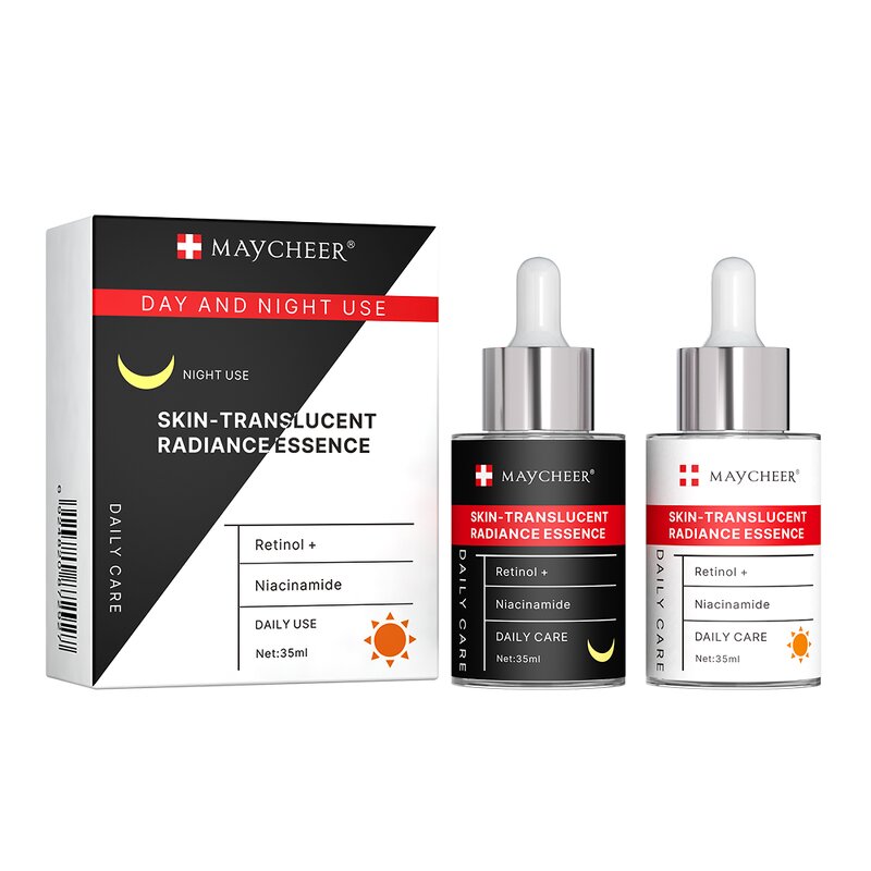 Face Serum Manufacturer - Maycheer Skin Translucent 2in1 Anti-aging Day & Night