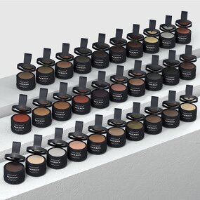 Hairline Powder Compact Manufacturer - Maycheer with Puff & Mirror 30 Color Natural