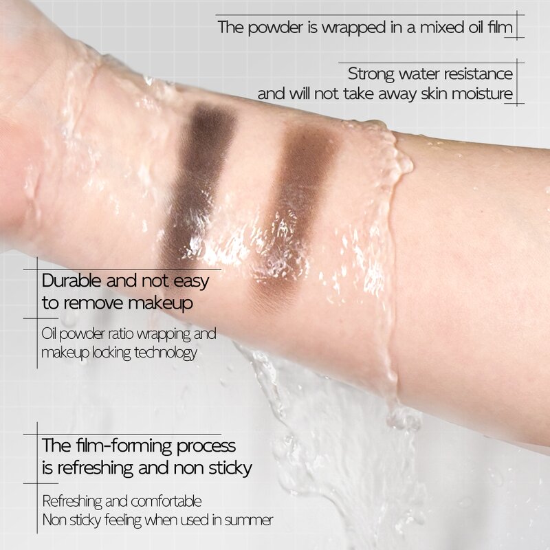 Hairline Powder Manufacturer - Maycheer Instant Cover with Mirror and Puff