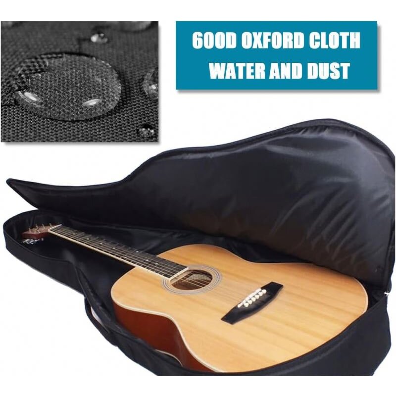 Classic Guitar Gig Bag - Manufacturer - Free Sample Fashion Brown Soft Music Instrument Cover for Men Women