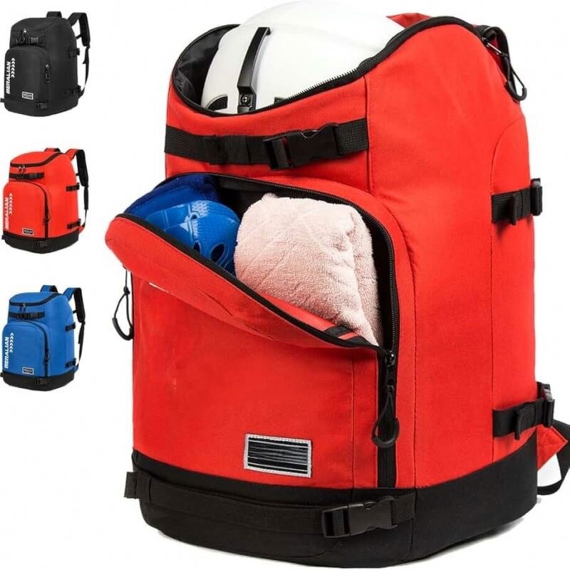 Ski Helmet Boot Carry Bag - Manufacturer - Free Sample New Waterproof Travel Skiing Sports Shoes Bag
