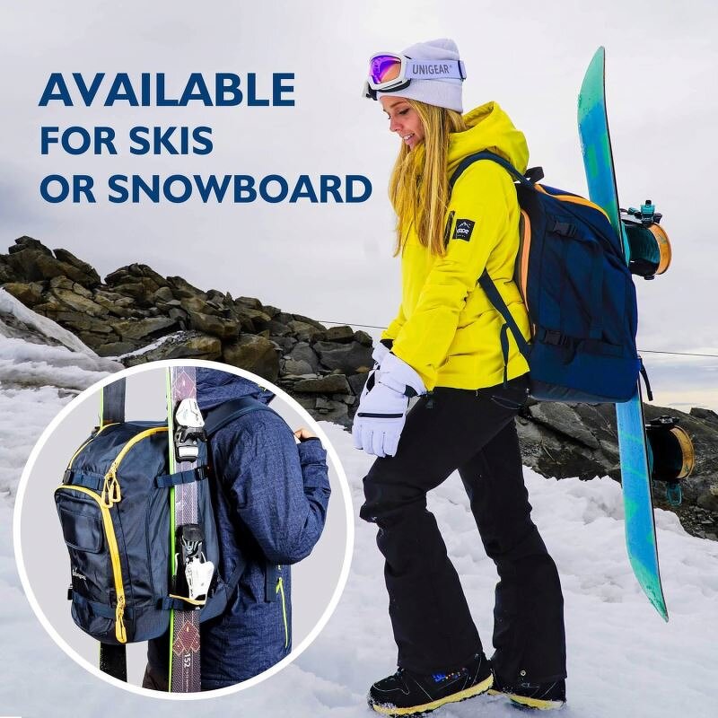 Ski Gear Boot Backpack - Manufacturer - Free Sample Personalized Waterproof Roller Skating Double Skis