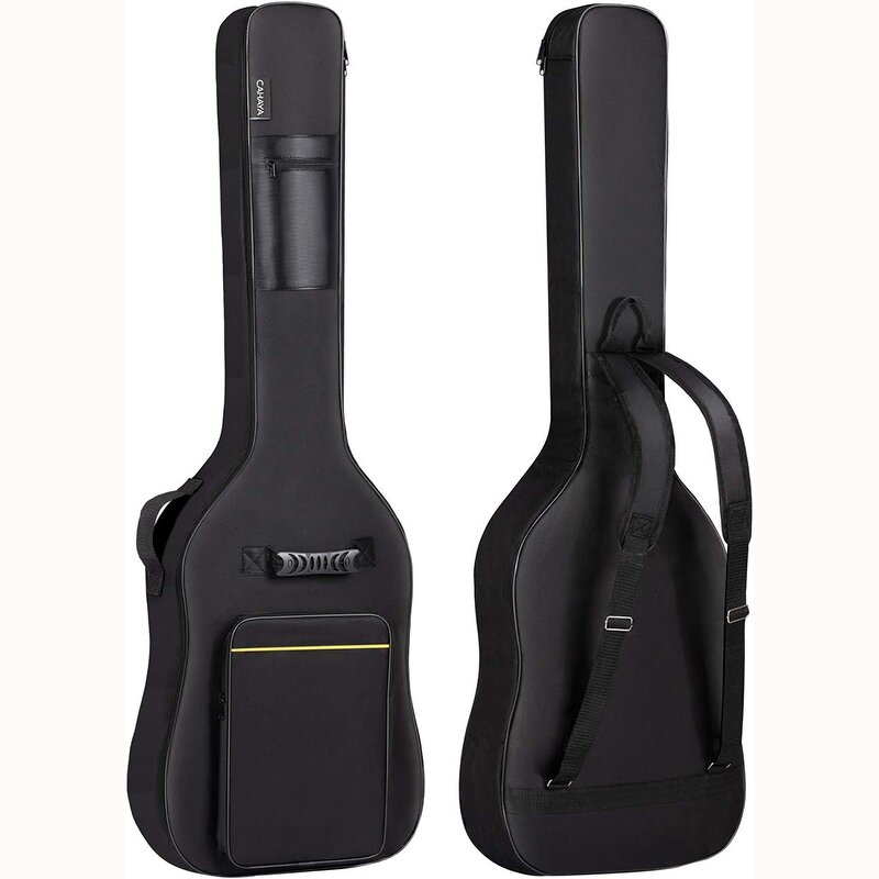 Acoustic Guitar Gig Bag - Manufacturer - Free Sample Waterproof OEM Reinforced Padded Bass Guitar Case