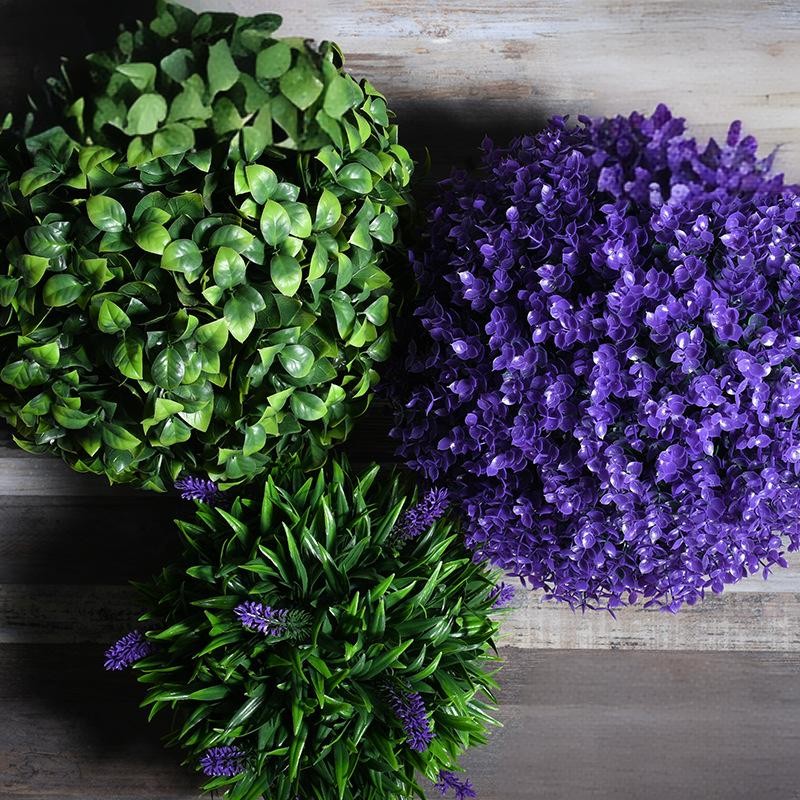 Apple Leaf Grass Ball Manufacturer Flower Decor