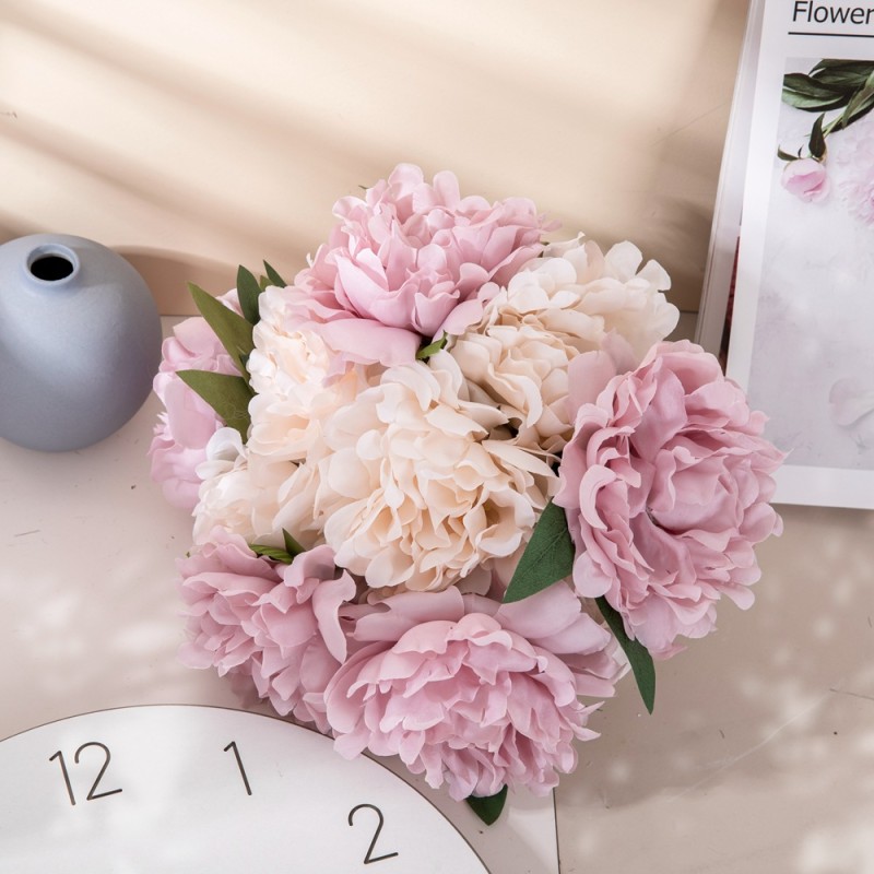 Peony Bouquet Factory Table Decoration