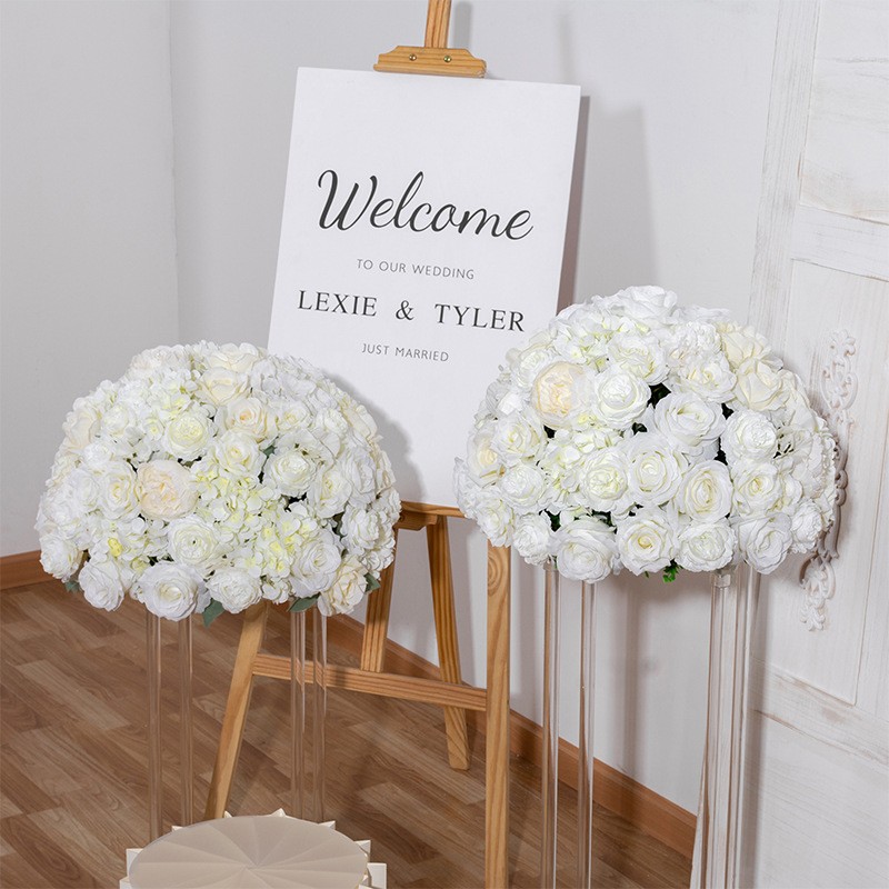 White Rose Bouquet Factory Outdoor Decoration