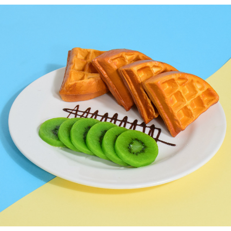 Western Cuisine Model Factory Pretzel Dough Toast Dessert Models