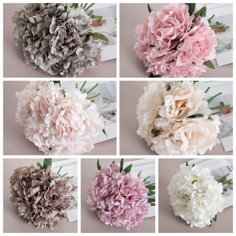 Peony Bouquet Factory Table Decoration