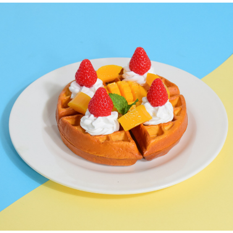 Western Cuisine Model Factory Pretzel Dough Toast Dessert Models