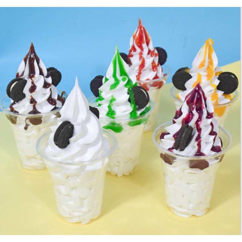 Ice Cream Model Factory Faux Cream Display Photography Prop