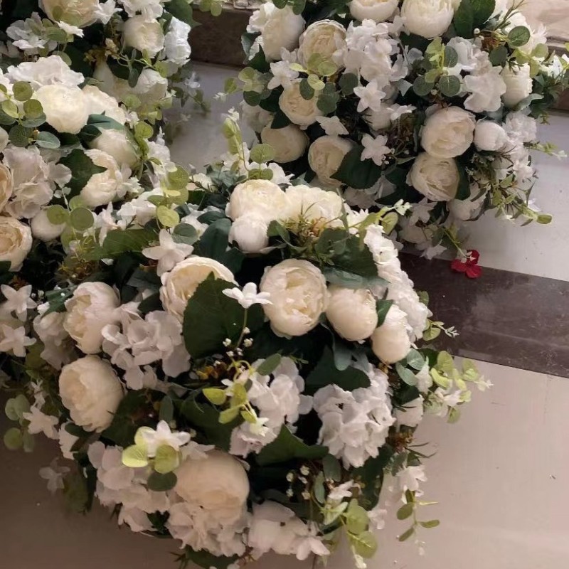 Peony Rose Flower Ball Factory Lawn Decoration