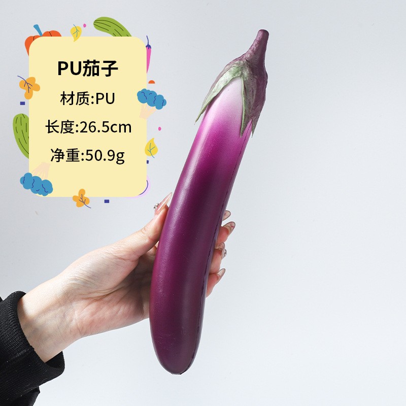 Cucumber Eggplant Model Manufacturer Food Decoration Props