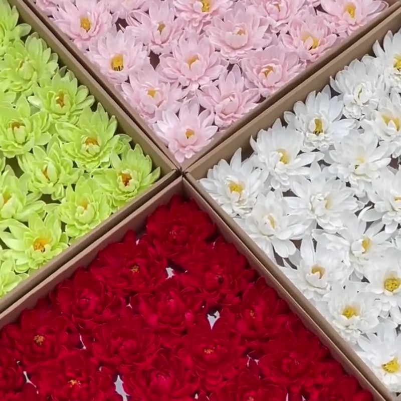 Lotus Soap Flower Manufacturer Handmade Bouquet