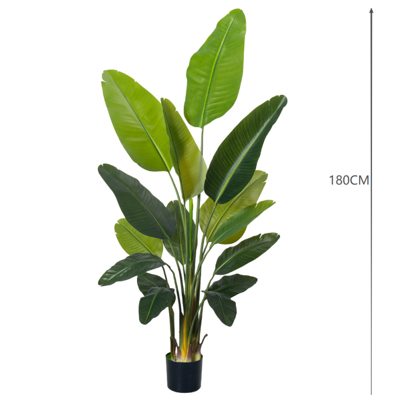 Banana Leaf Potted Plant Factory Home Decoration