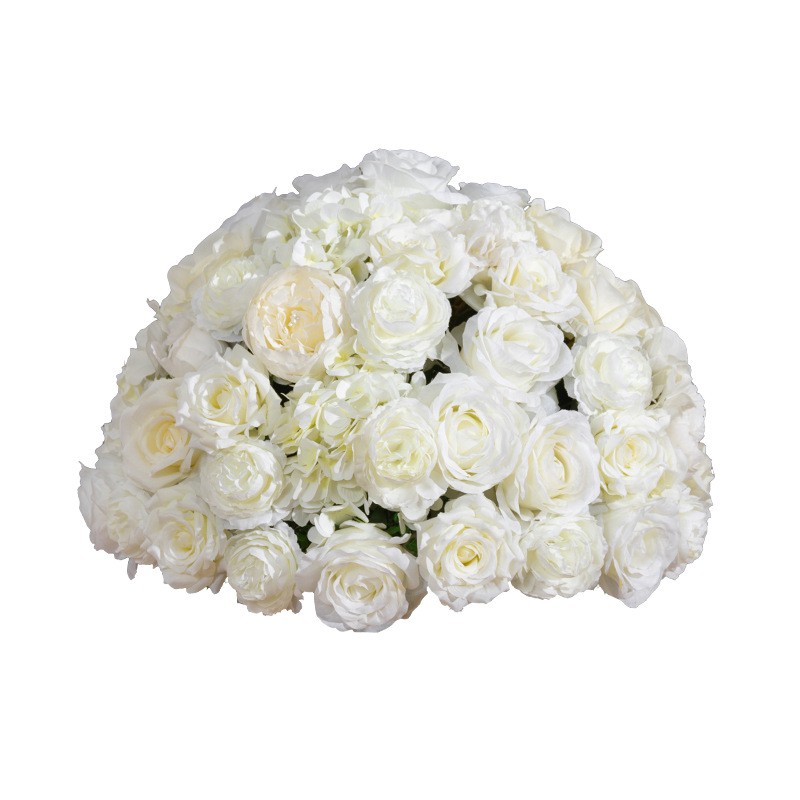 White Rose Bouquet Factory Outdoor Decoration