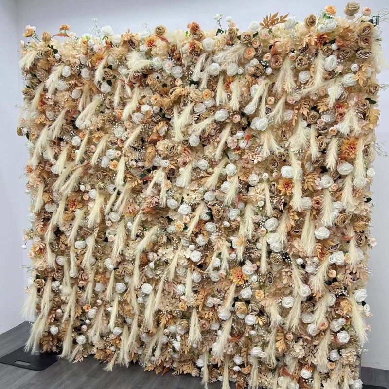 Artificial Flower Wall Factory Custom Photography Props