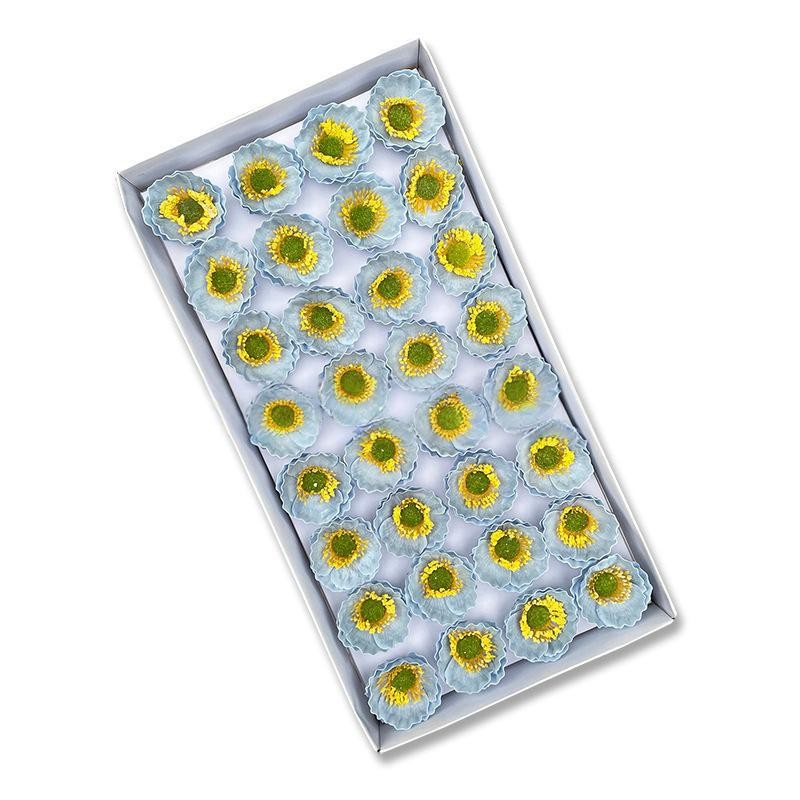 Flaming Poppy Soap Flower Manufacturer Office Gift