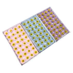 Flaming Poppy Soap Flower Manufacturer Office Gift