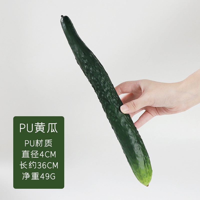 Cucumber Eggplant Model Factory Photography Display Props