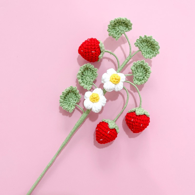 Knitted Fruit Flower Manufacturer Crochet Gift