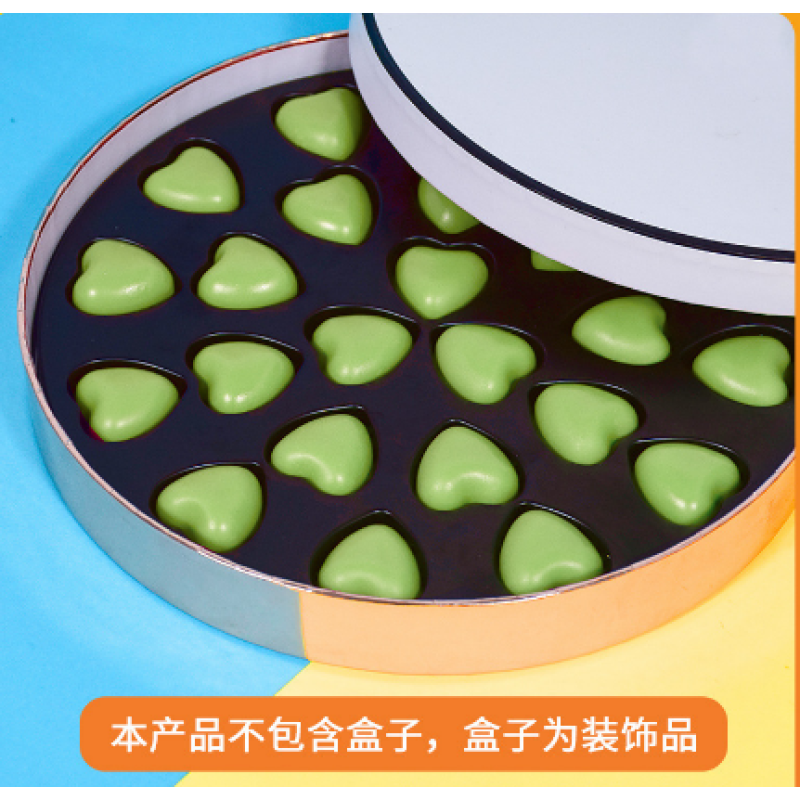 Heart Chocolate Model Manufacturer Multicolored Wedding Props