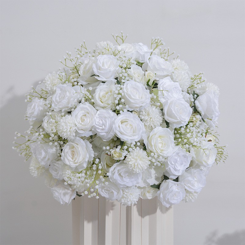 White Rose Ball Manufacturer Wedding Decoration
