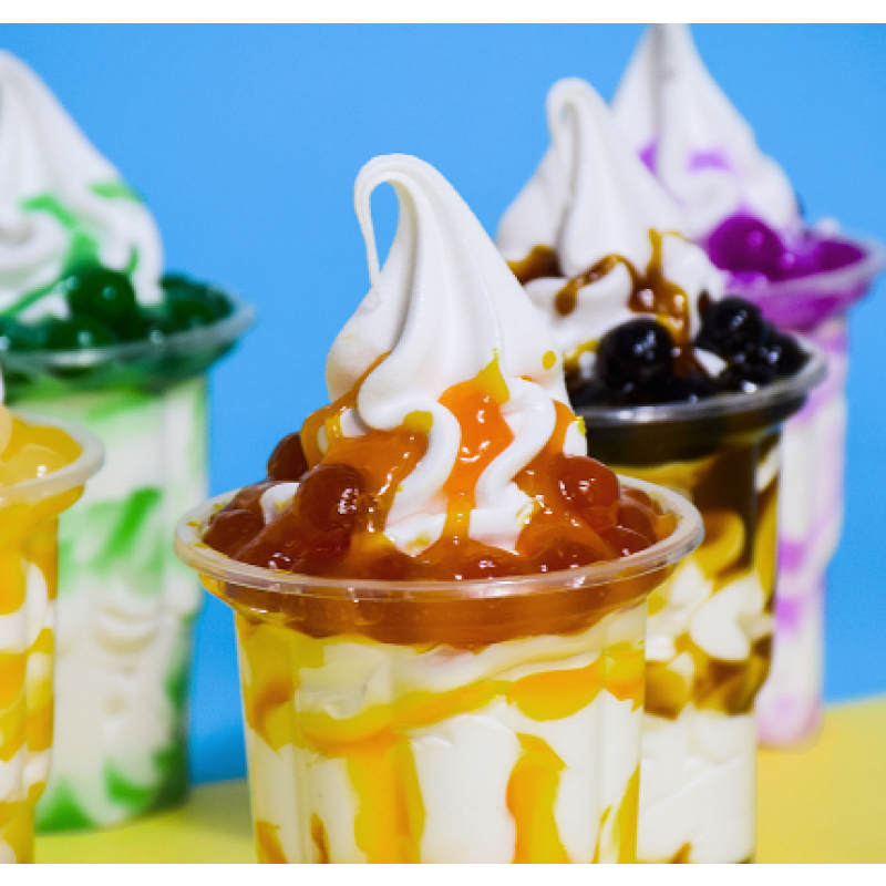 Ice Cream Cup Model Factory Pearl Jam Cream Decorative Item