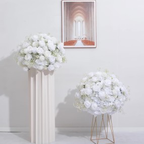 White Rose Ball Manufacturer Wedding Decoration
