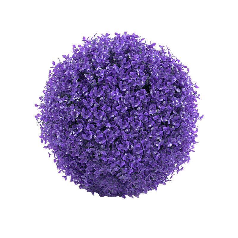 Violet Grass Ball Factory Hanging Decor
