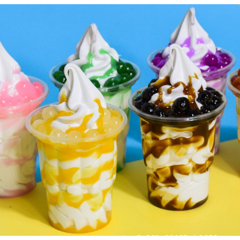 Ice Cream Cup Model Factory Pearl Jam Cream Decorative Item