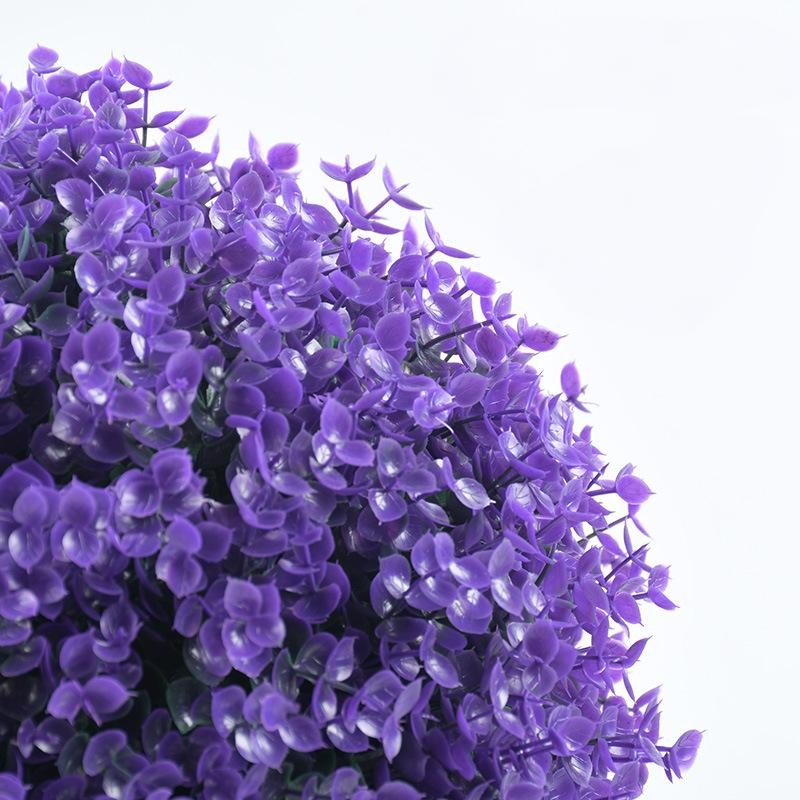 Violet Grass Ball Factory Hanging Decor