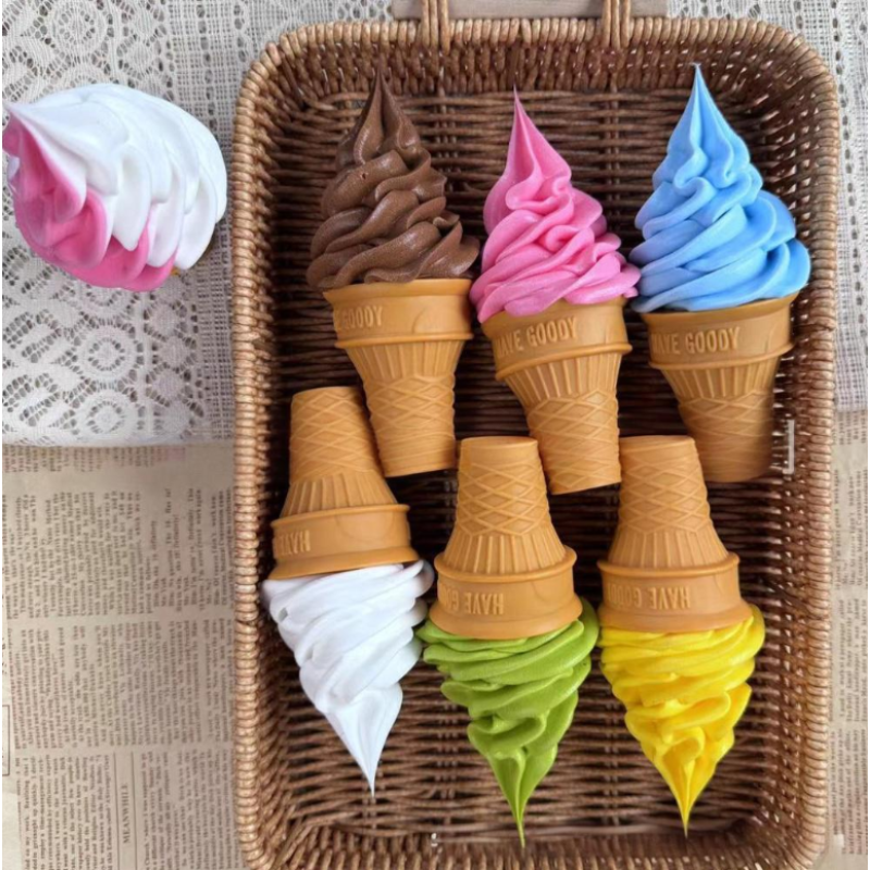 Sundae Ice Cream Cup Manufacturer Faux Cone Wedding Decoration