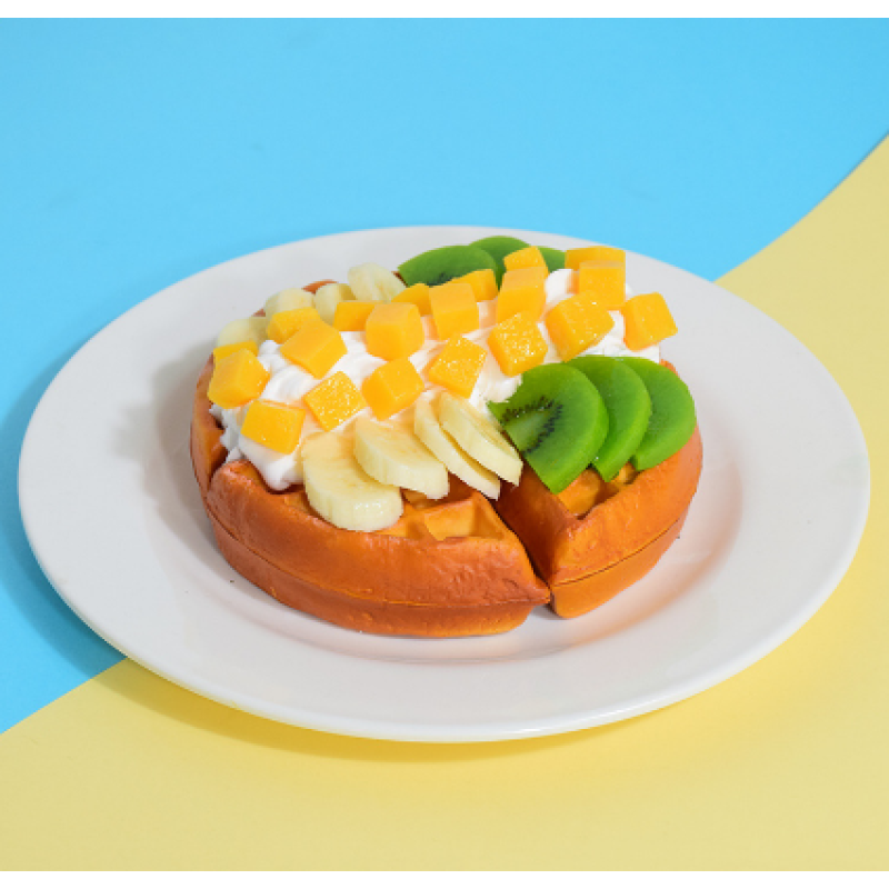 Western Cuisine Model Factory Pretzel Dough Toast Dessert Models