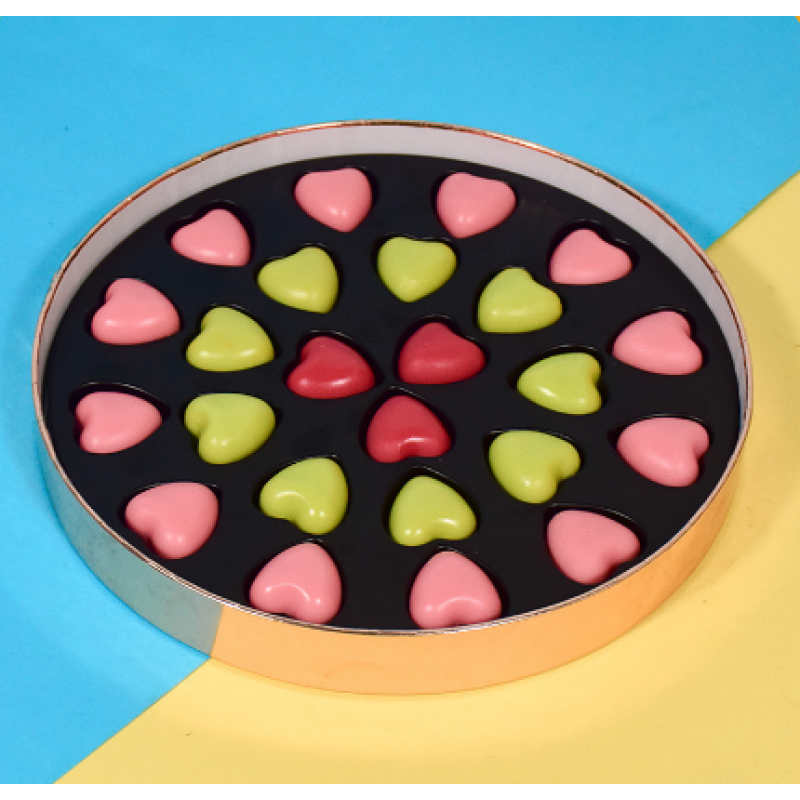 Heart Chocolate Model Manufacturer Multicolored Wedding Props