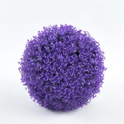 Violet Grass Ball Factory Hanging Decor