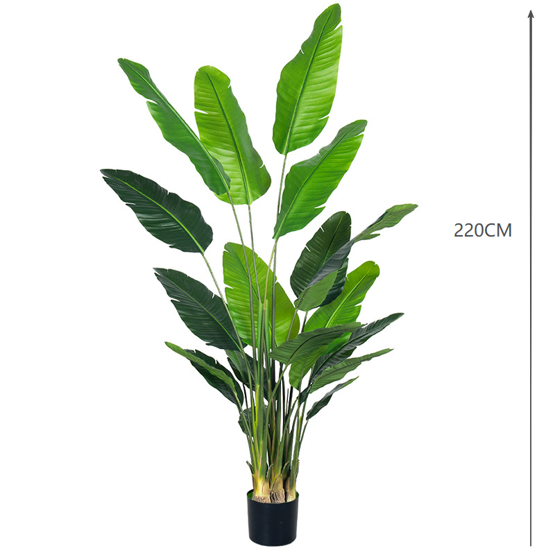 Banana Leaf Potted Plant Factory Home Decoration