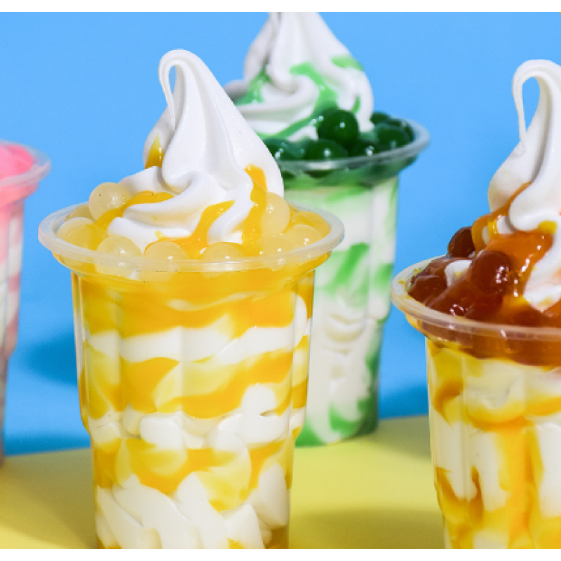 Ice Cream Cup Model Factory Pearl Jam Cream Decorative Item