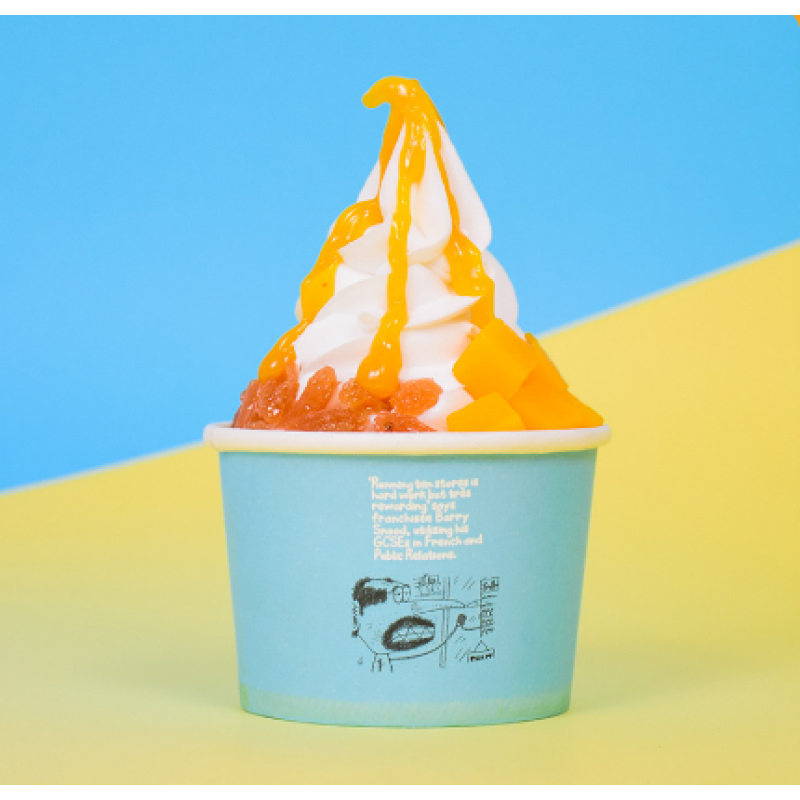 Paper Cup Ice Cream Model Manufacturer Faux Dessert Display