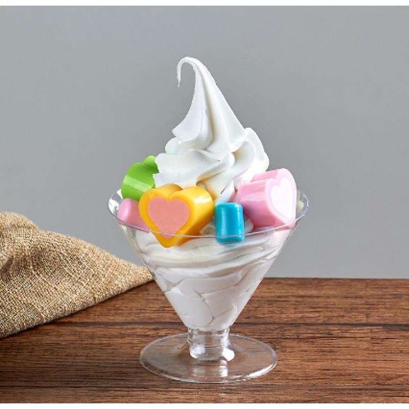 Artificial Mousse Cup Model Factory Dessert Display Piece