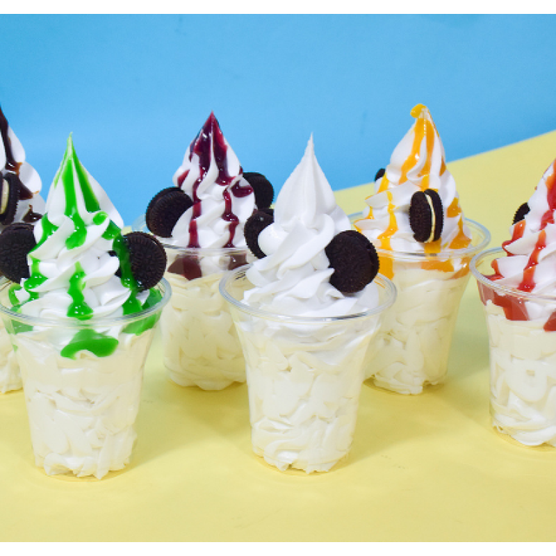 Ice Cream Model Factory Faux Cream Display Photography Prop