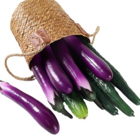 Cucumber Eggplant Model Factory Photography Display Props