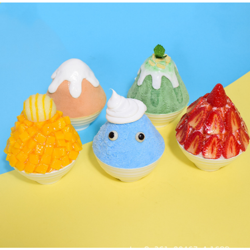 Snow Ice Model Manufacturer Fluffy Ice Cream Wedding Decoration