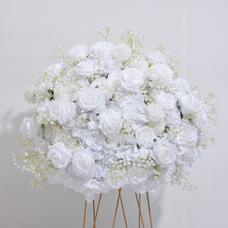 White Rose Ball Manufacturer Wedding Decoration