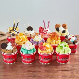 Yogurt Rolls Model Manufacturer Faux Dessert Wedding Decoration