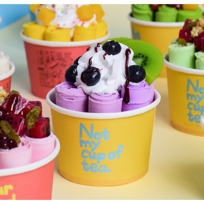 Yogurt Rolls Model Manufacturer Faux Dessert Wedding Decoration